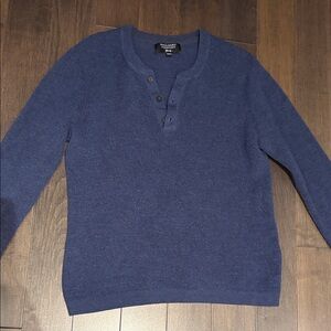 Banana Republic Men's Navy Crewneck Sweater L
